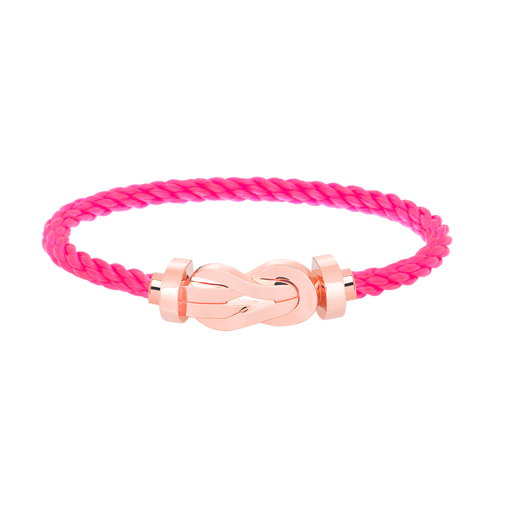 [NOVO]チャンス ラージ 8桁バックル ダイヤモンドなしブレスレット ローズゴールド