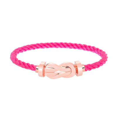 [NOVO]チャンス ラージ 8桁バックル ダイヤモンドなしブレスレット ローズゴールド