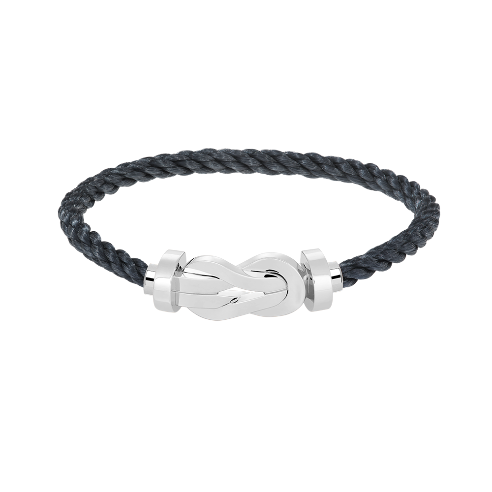 [NOVO]チャンス ラージ 8桁バックル ダイヤモンドなしブレスレット シルバー