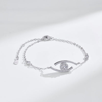 [GALE]Lucky Eye Pave-Set Diamond Bracelet