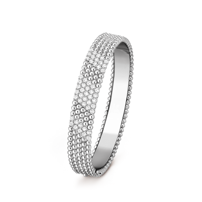 [GALE]  FIVE-ROW DIAMOND BRACELET