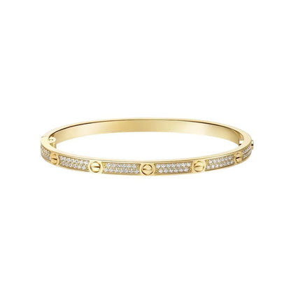 [GALE] LOVE & JUSTE Baby Move Diamond Bracelet Stack Set
