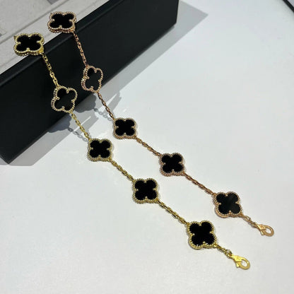 [GALE]Clover & Juste & Lover  Bracelet Stack Set