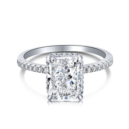 [GALE]4.0 Carat Luxurious Engagement Ring