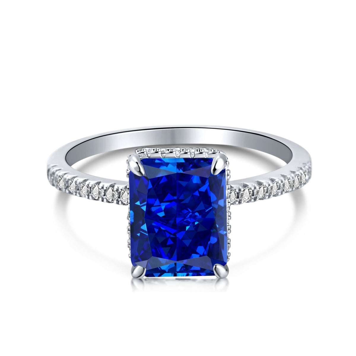 [GALE]4.0 Carat Luxurious Engagement Ring