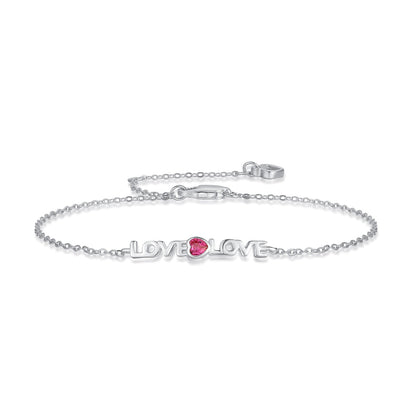 [GALE]Romantic Heart Shape Lover Bracelet