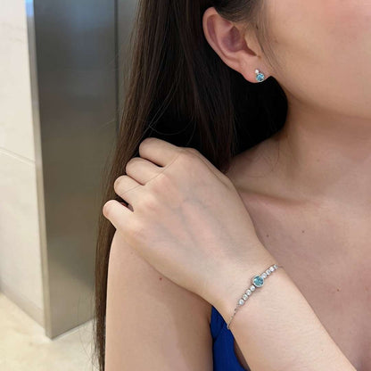 [GALE]Luxurious Heart Of The Ocean Bracelet