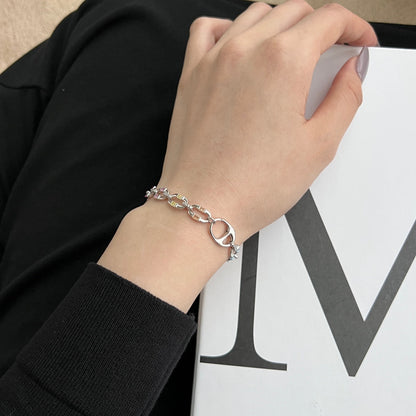 [GALE]Dazzling Colorful Daily Bracelet