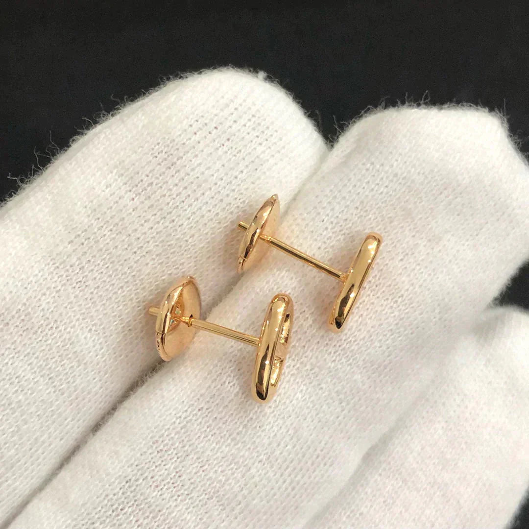 [GALE]CHAINE SMALL EARRINGS GOLD AND SILVER