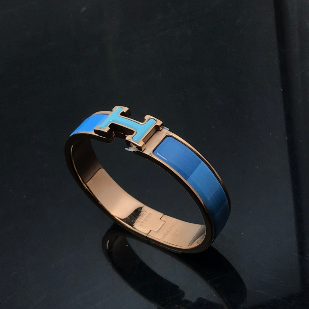 [GALE]H BRACELET BLUE RAINBOW CERAMIC