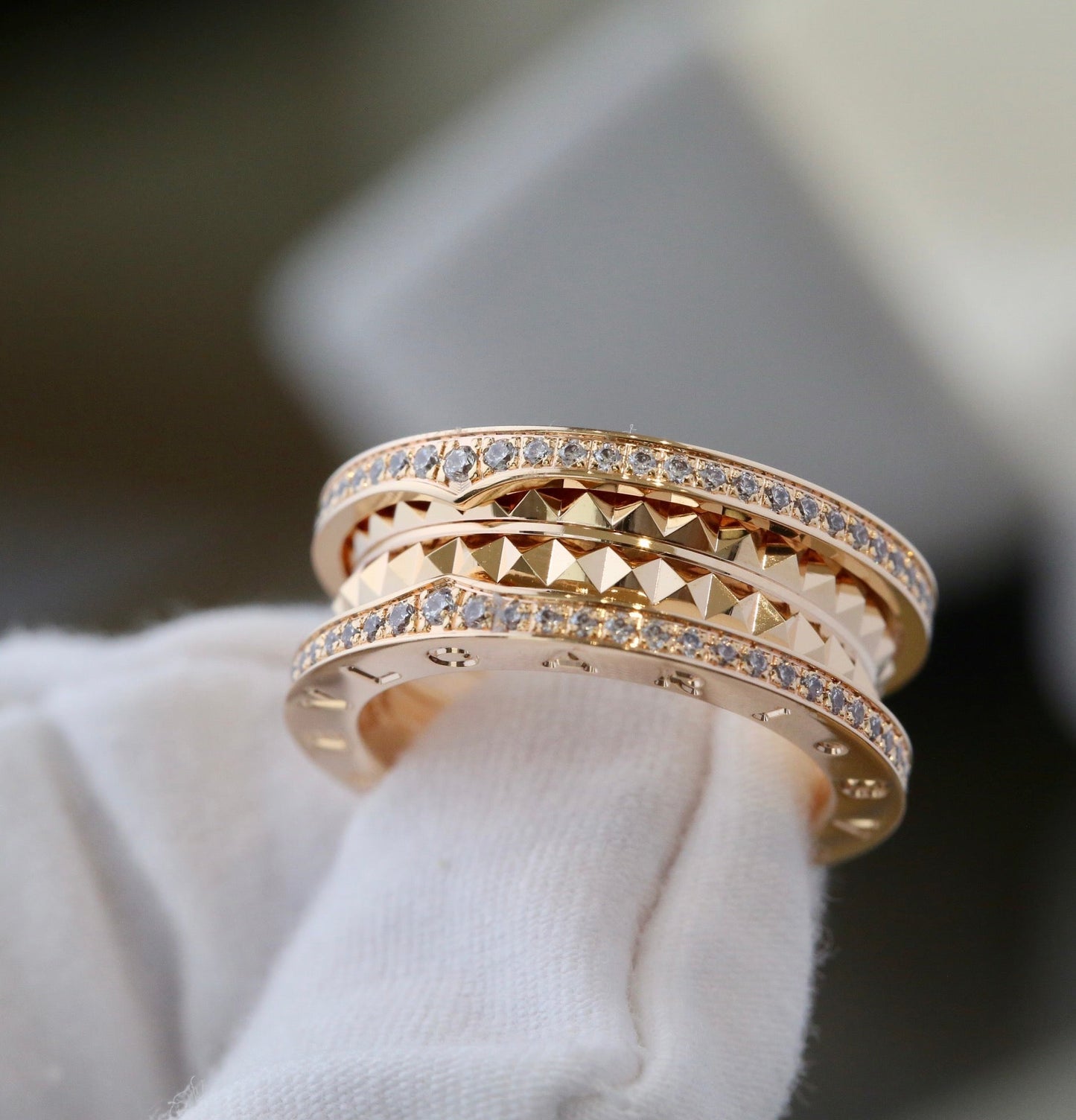 [GALE]ZERO 1 GOLD DIAMOND RING