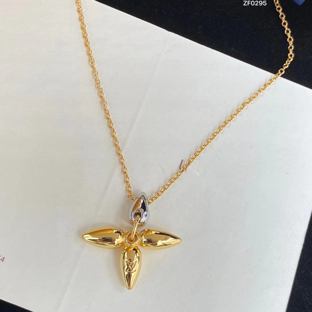 [GALE]LOUISETTE PEDANT GOLD NECKLACE