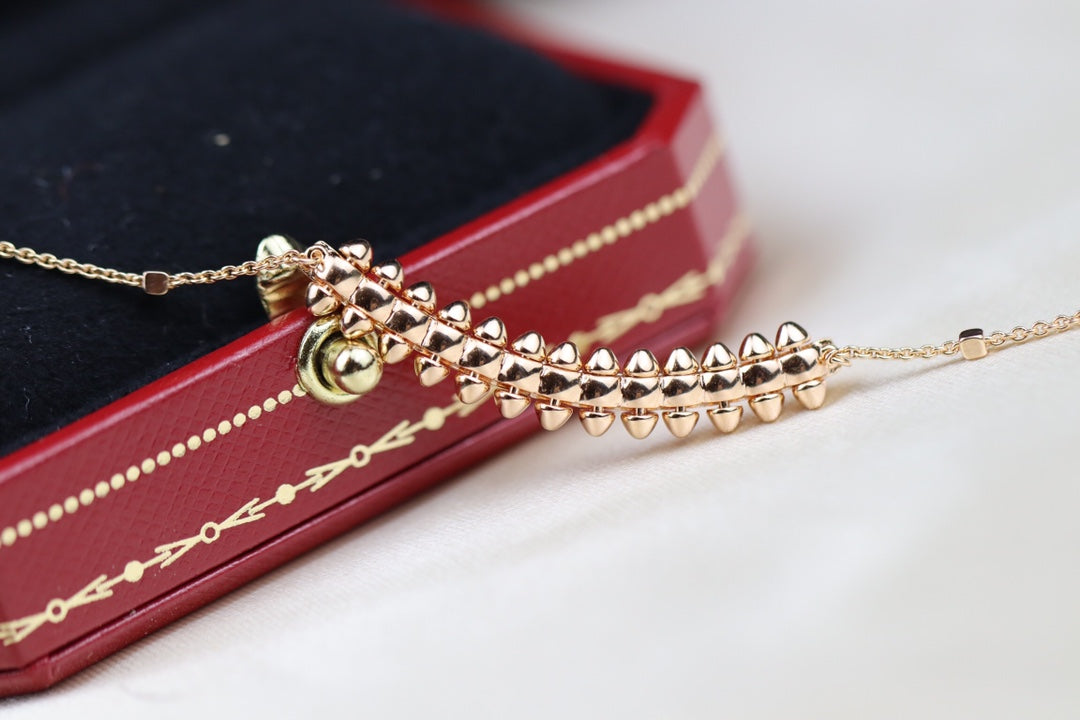[GALE]CLASH PINK GOLD NECKLACE
