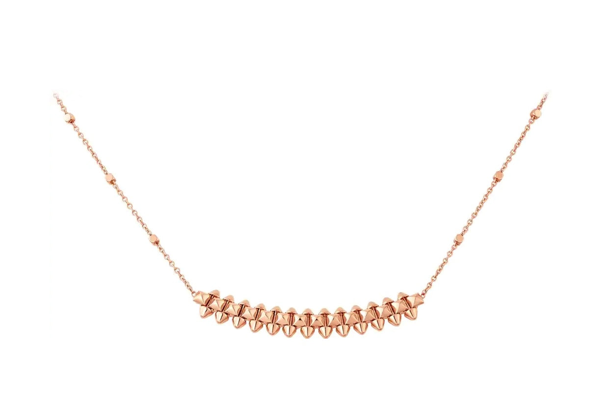 [GALE]CLASH PINK GOLD NECKLACE
