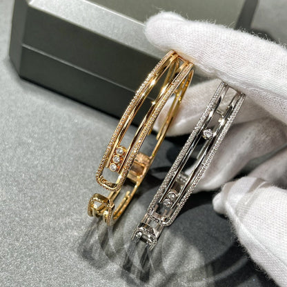[GALE]MOVE 10TH PAVED DIAMOND BRACELET