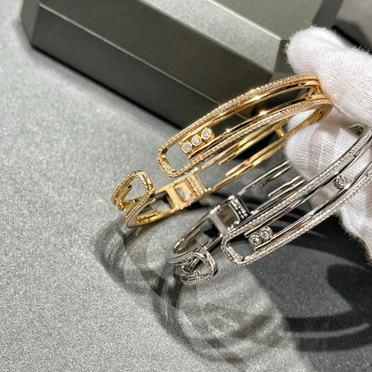 [GALE]MOVE 10TH PAVED DIAMOND BRACELET