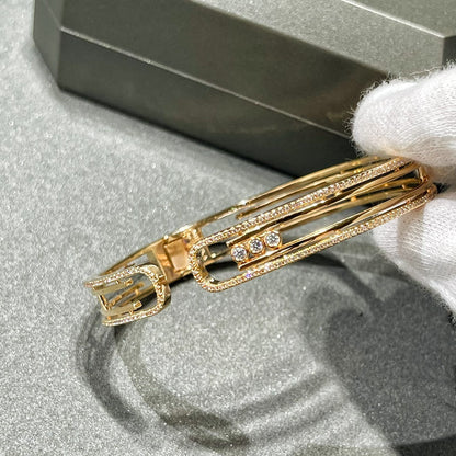 [GALE]MOVE 10TH PAVED DIAMOND BRACELET