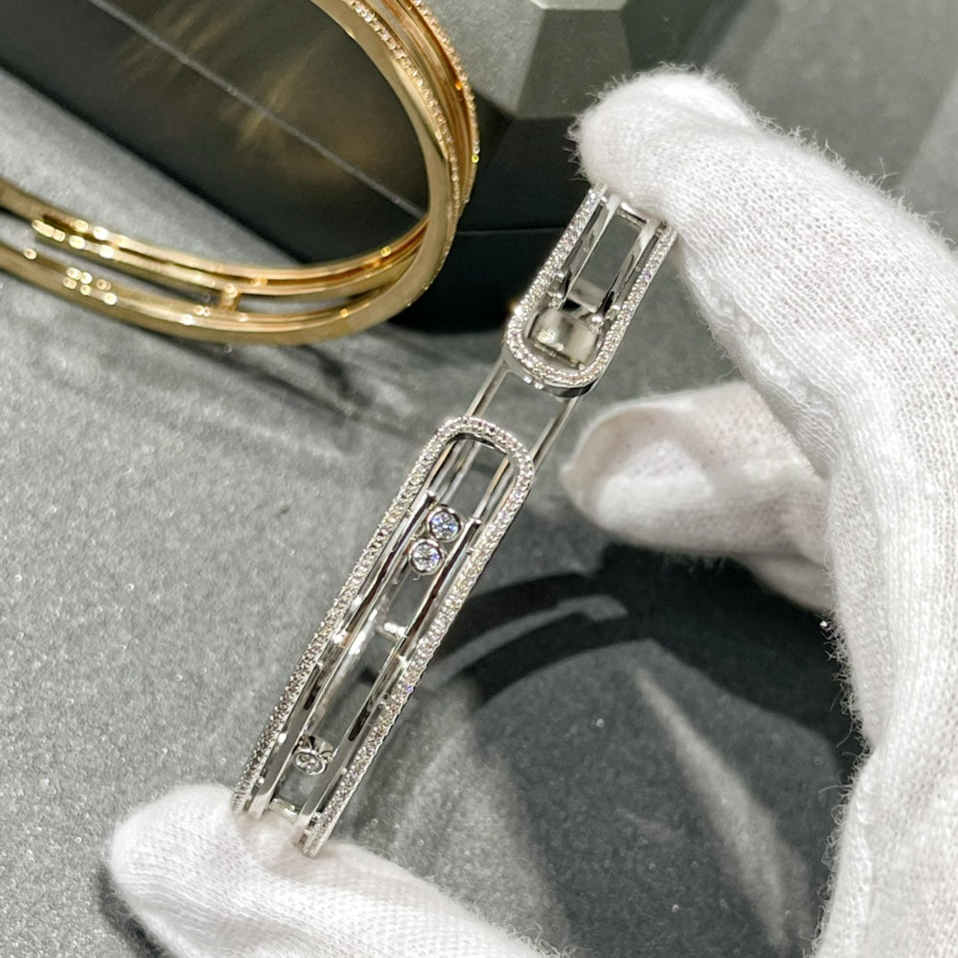 [GALE]MOVE 10TH PAVED DIAMOND BRACELET