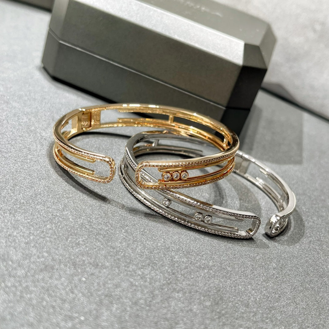 [GALE]MOVE 10TH PAVED DIAMOND BRACELET