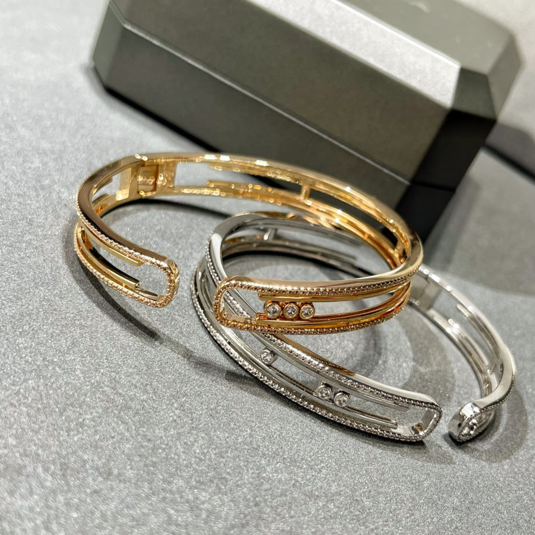 [GALE]MOVE 10TH PAVED DIAMOND BRACELET