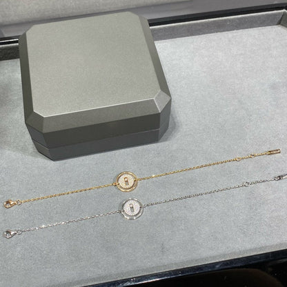[GALE]LUCKY MOVE DIAMOND PAVED BRACELET