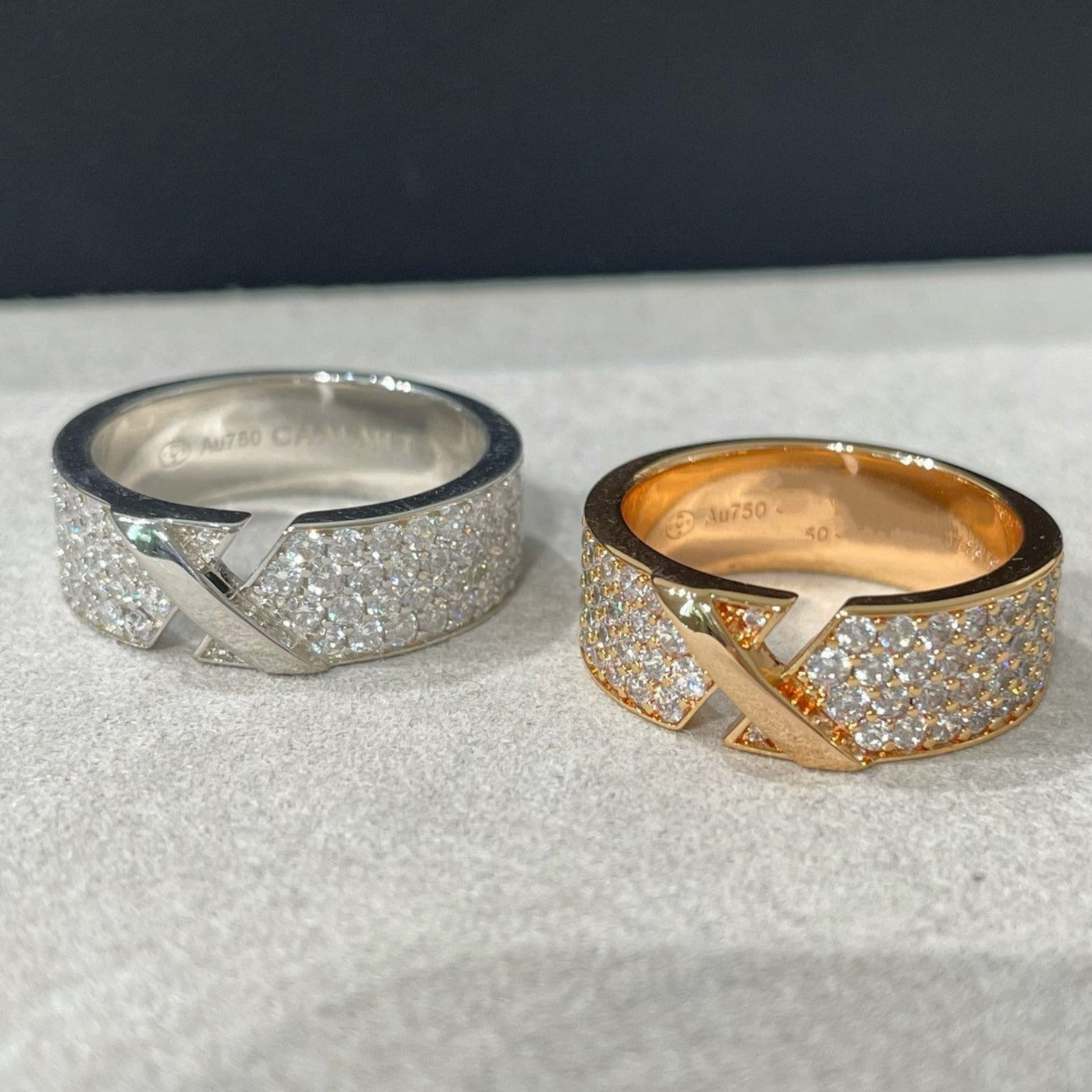[GALE]LIENS EVIDENCE  DIAMOND PAVED RING