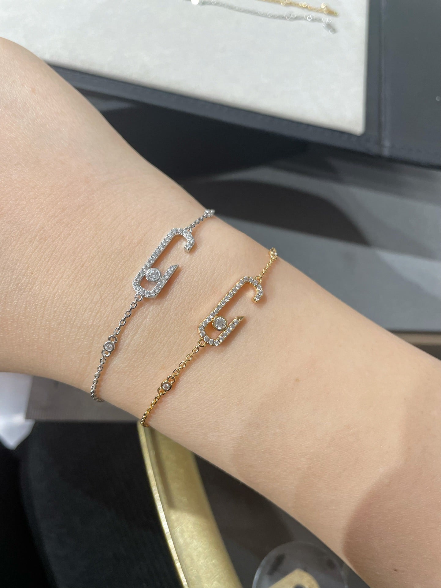 [GALE]BABY MOVE DIAMOND BRACELET