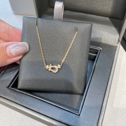 [GALE]FORCE 10 DIAMOND PINK GOLD NECKLACE MINI MODEL