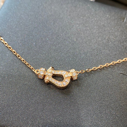 [GALE]FORCE 10 DIAMOND PINK GOLD NECKLACE MINI MODEL