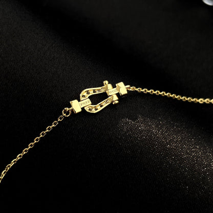 [GALE]FORCE 10 FULL DIAMOND BUCKLE CHAIN LINK MINI MODEL