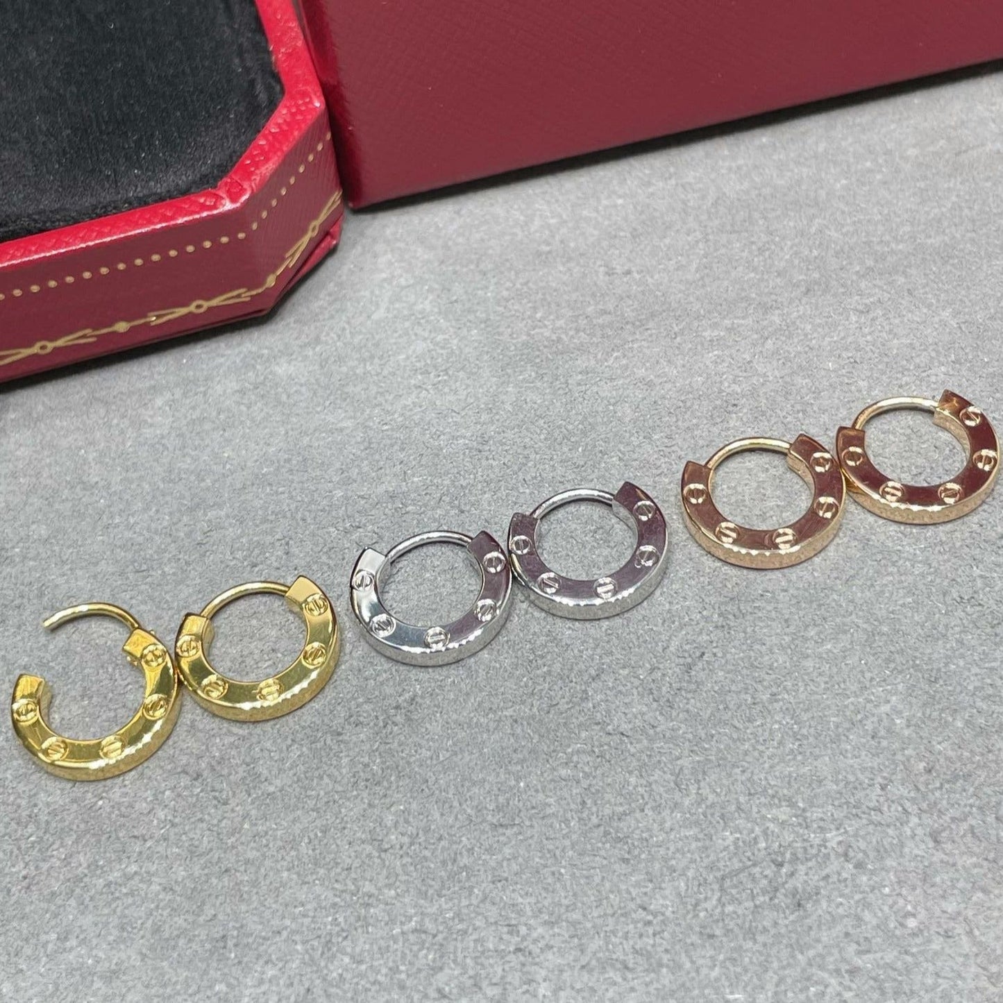 [GALE]LOVE MINI EARRINGS