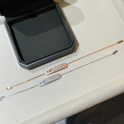 [GALE]MOVE CLASSIQUE DIAMOND PAVED BRACELET