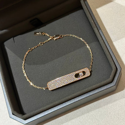 [GALE]MOVE CLASSIQUE DIAMOND PAVED BRACELET