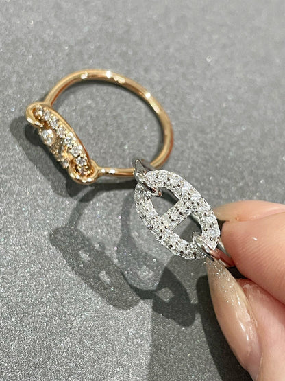 [GALE]RONDE SMALL DIAMOND RING