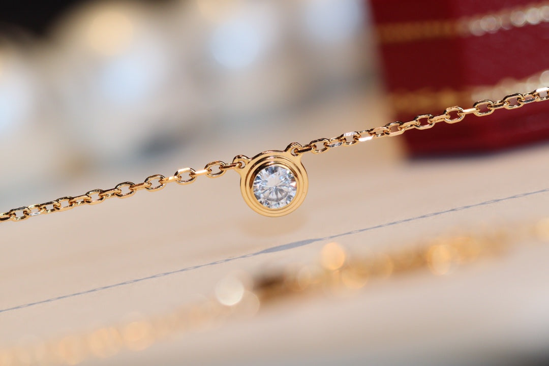 [GALE]DAMOUR DIAMOND NECKLACE