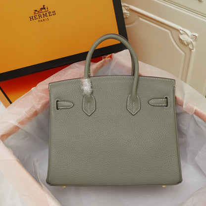 HM BIRKIN BAG 35 OLIVE TOGO GOLD HARDWARE