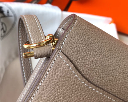 HM SAC ROULIS 19 CEDAR TOGO LEATHER