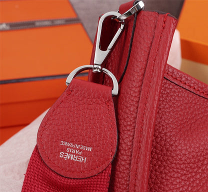 HM EVELYNE BAG 28 RED TOGO
