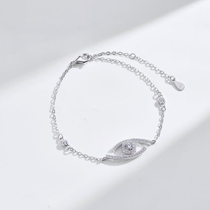 [GALE]Lucky Eye Pave-Set Diamond Bracelet