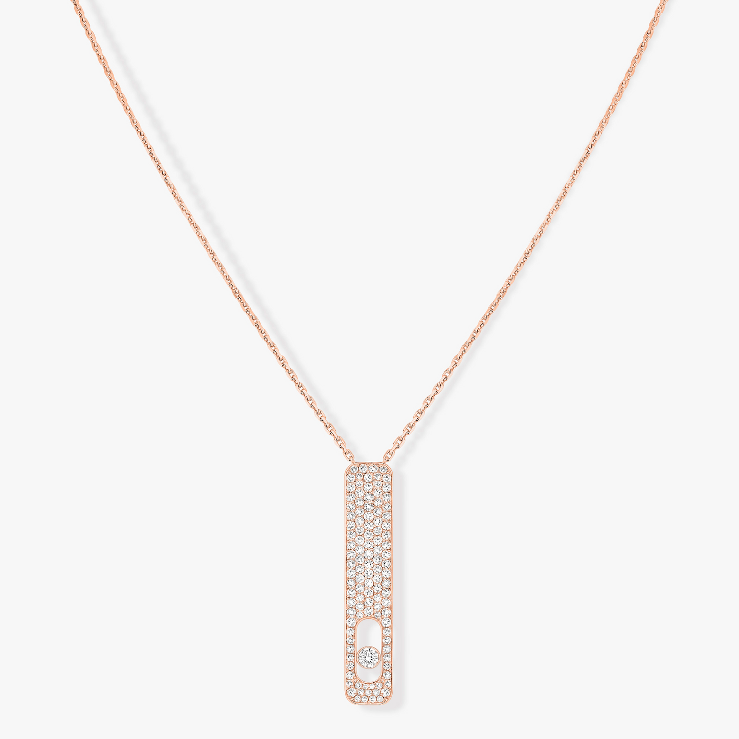 [GALE]MY FIRST DIAMOND PAVED NECKLACE