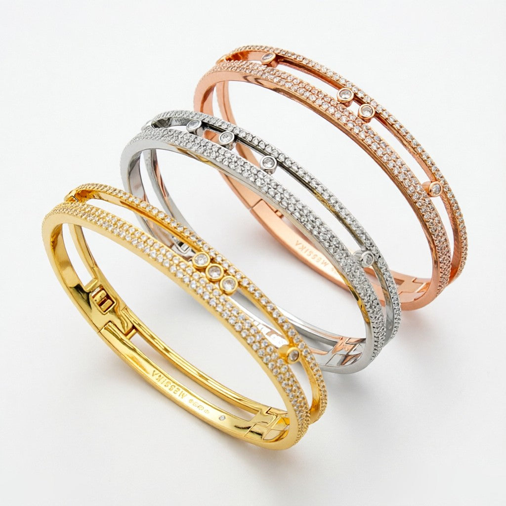 [GALE]Move Romane pavé bangle