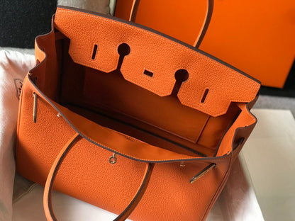 HM BIRKIN 35CM BAG ORANGE TOGO GOLD HARDWARE