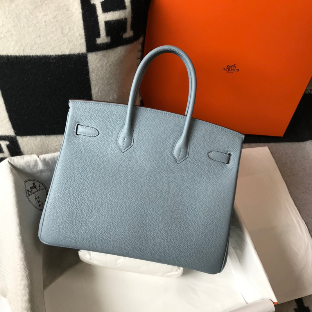 HM BIRKIN 35CM SKY BLUE TOGO LEATHER GOLD HARDWARE