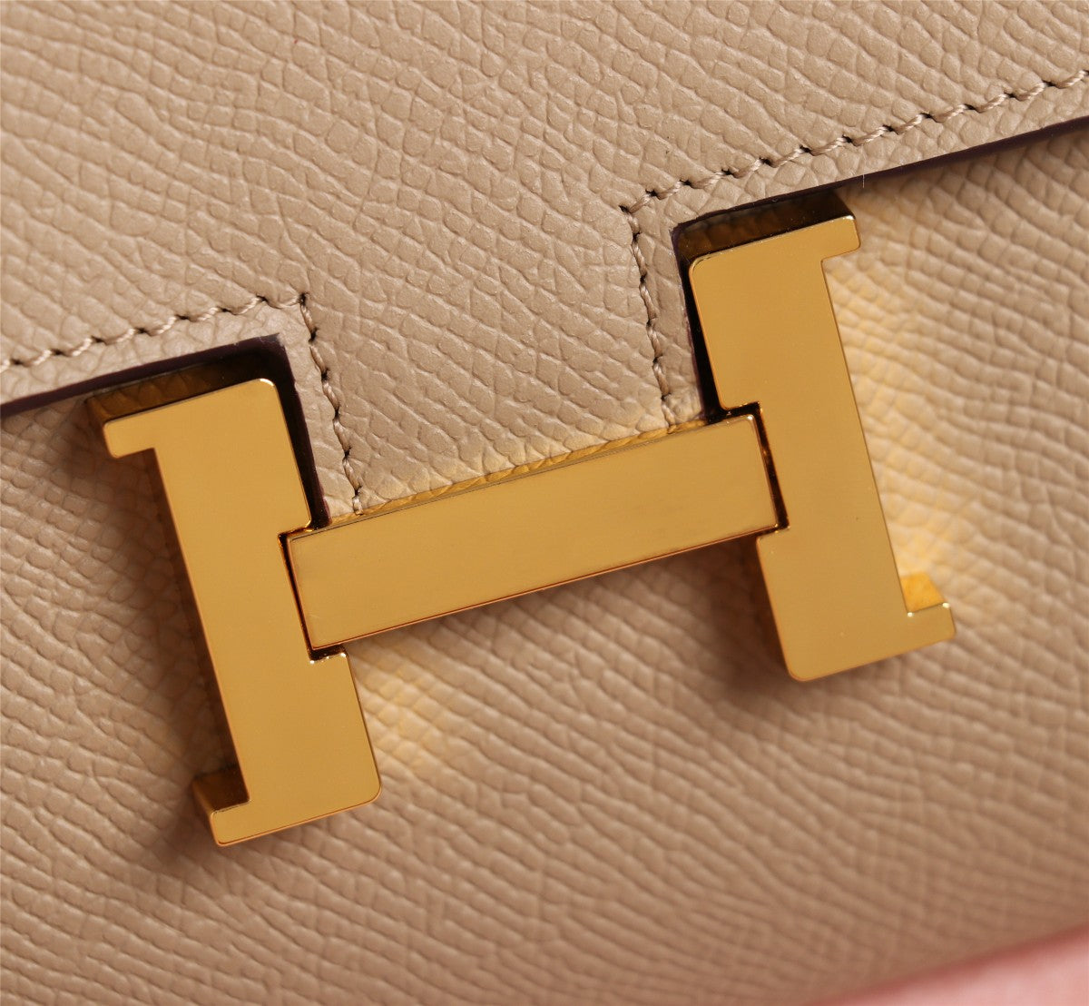 HM CONSTANCE BAGS DAKANG 20.5 BEIGE EPSOM