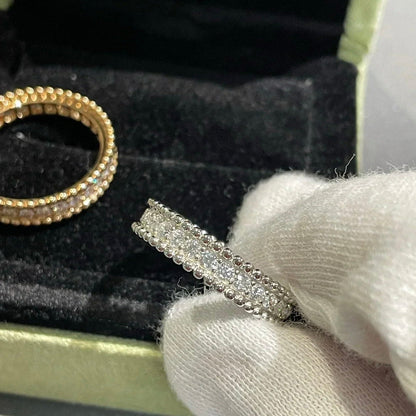 [GALE]PERLEE DIAMOND ROSE GOLD RING