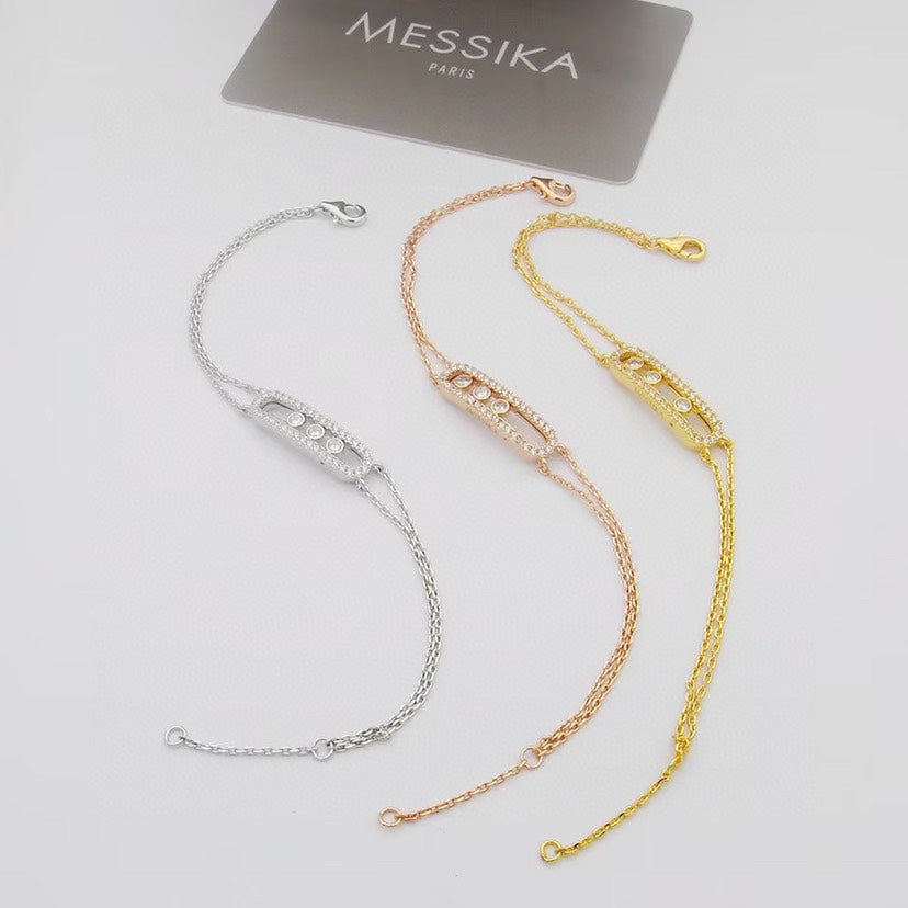 [GALE] Move Classique pavé bracelet