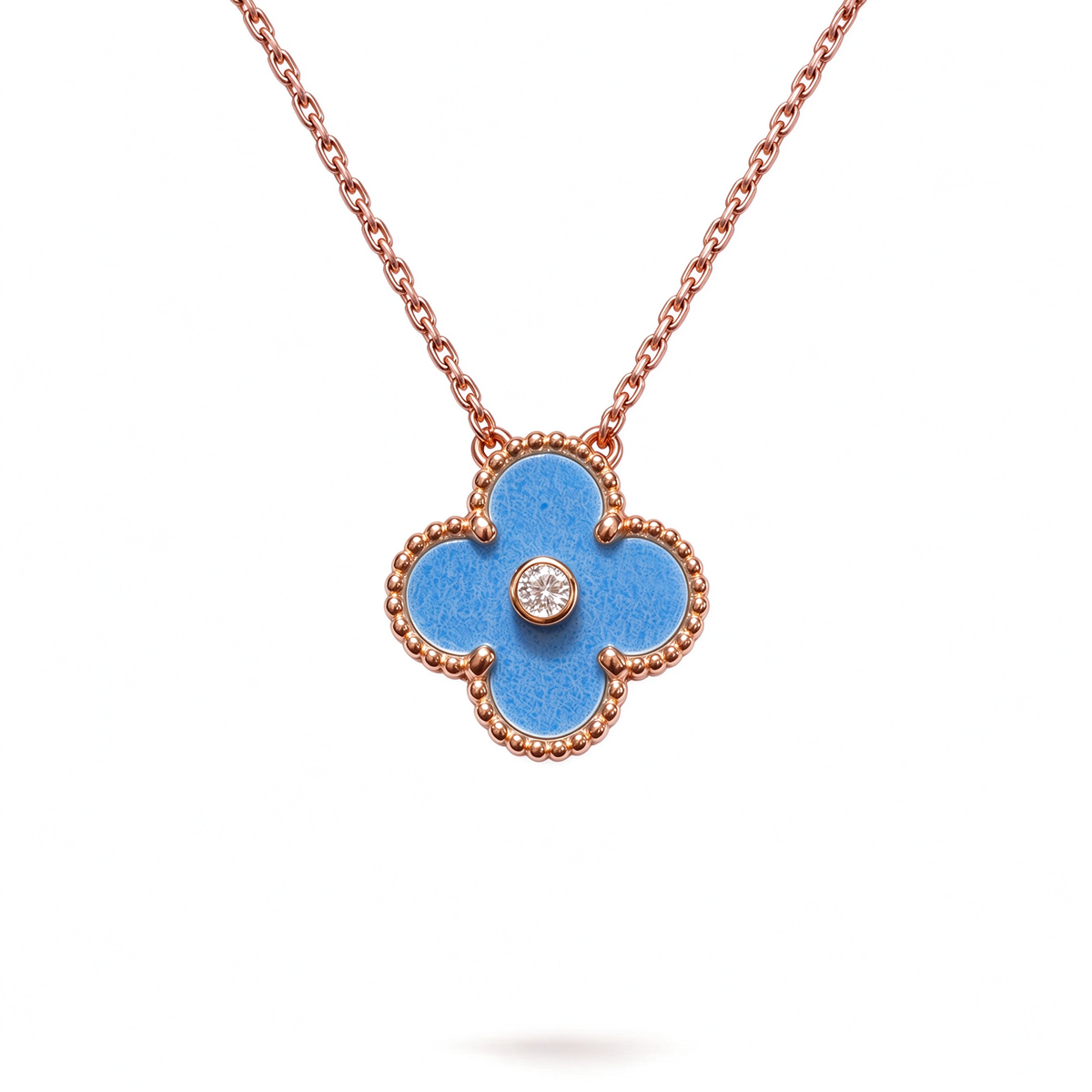 [GALE] 2026 CLOVER 15MM CHRISTMAS LIMITED EDITION SINGLE FLOWER NECKLACE