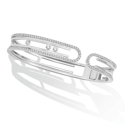 [GALE]MOVE 10TH PAVED DIAMOND BRACELET