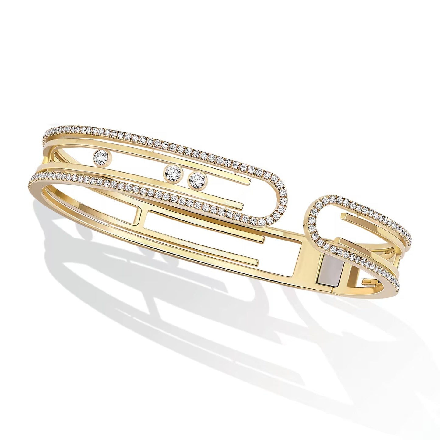 [GALE]MOVE 10TH PAVED DIAMOND BRACELET