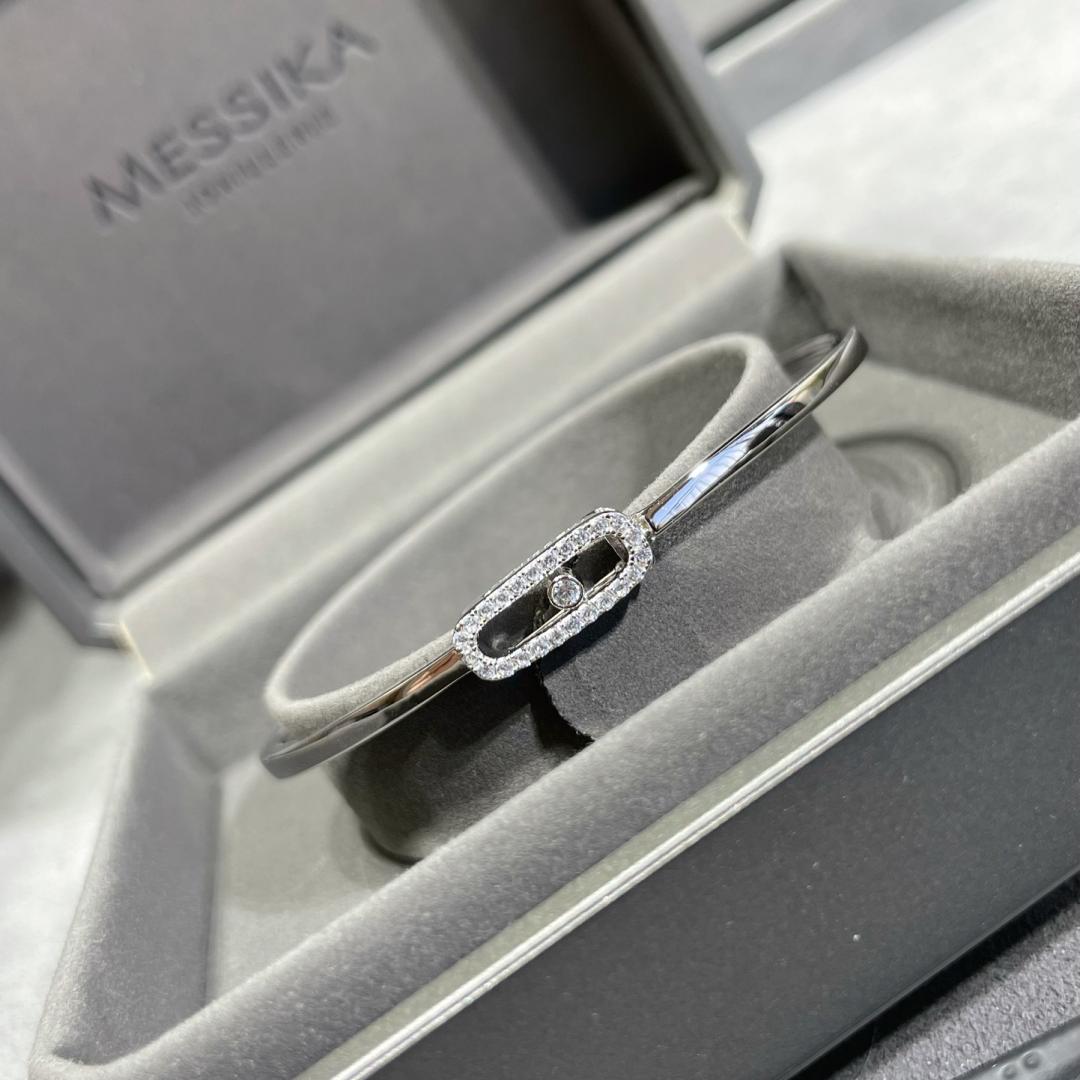 [GALE]Move Uno pavé flex bangle medium